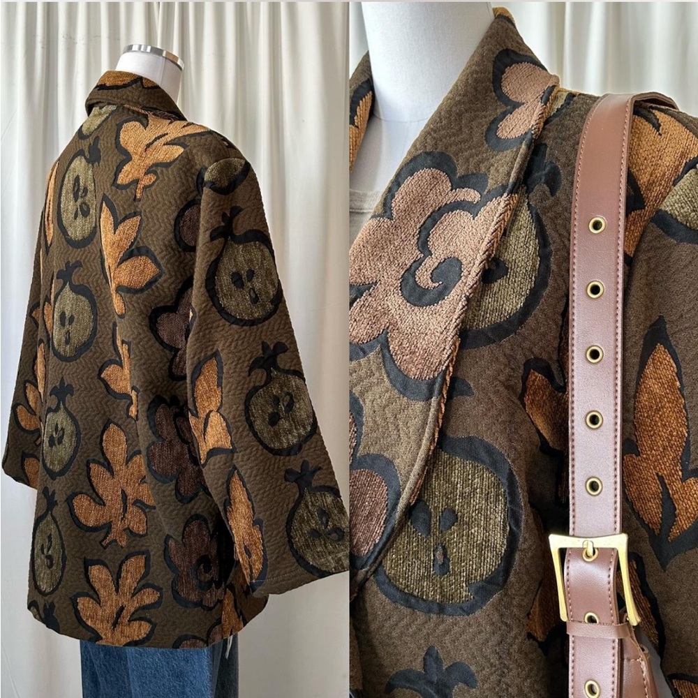Vintage 90s Silverado Tapestry blazer. - Picture 4 of 8